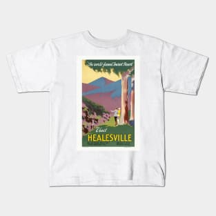 Visit Healesville Australia Vintage Poster 1927 Kids T-Shirt